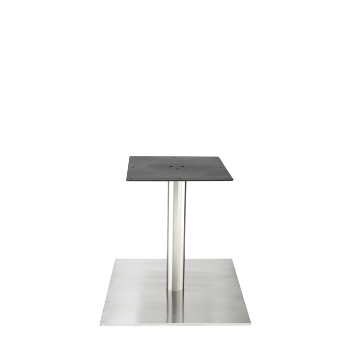 square stainless steel stool base